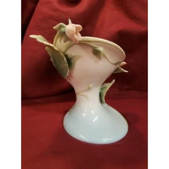 Franz Collection Bee & Apple Blossom Porcelain Candleholder READ